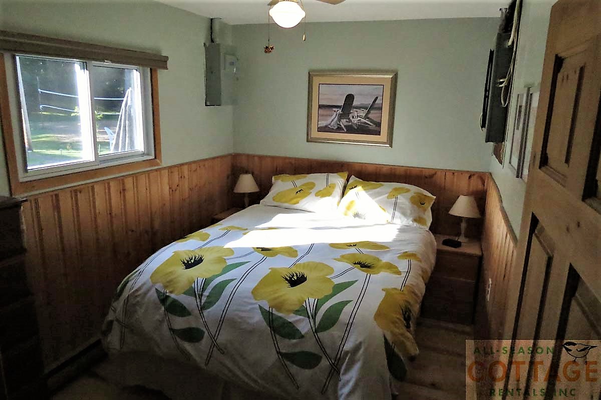 Bedroom #3 is located in main cottage